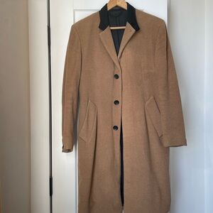 Rag & Bone Tan and Black Trench Coat